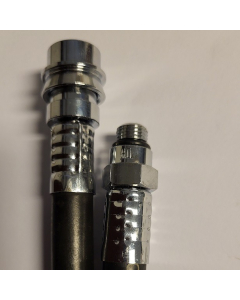 Inflatorslange gummi, Int'l hurtigkobling