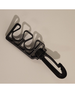 Octopus-holder, svart, Poseidon